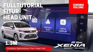 Tutorial Fitur Head Unit All New Xenia 1.3 M MT/AT 2022 - [Daihatsu Pekanbaru] Zeremia Holong