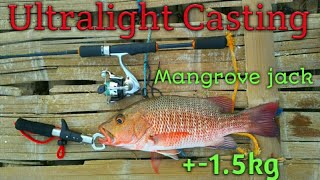 Ultralight casting || dapat jackpot mj 1.6kg