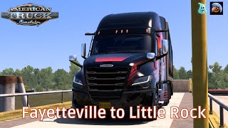 Fayetteville to Little Rock - #HappyHauloween - 2025 Freightliner Cascadia - #AmericanTruckSimulator