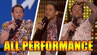 Samuel J. Comroe America's Got Talent 2018 4th place  ALL Performances｜GTF