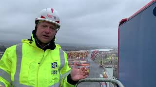 MSP visits Grangemouth Ports to discuss Green Freeport bid