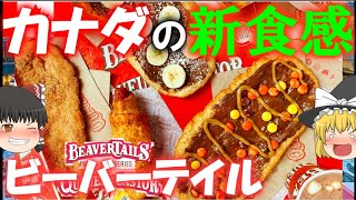 【ゆっくり解説】カナダ生まれの巨大新食感スイーツ"ビーバーテイル"について【ビーバーテイル】