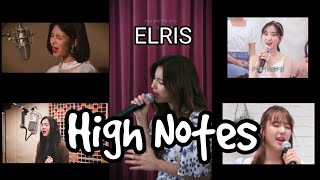 ELRIS' Member's High Notes/Adlibs Live Ver.