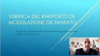 VERIFICA DEL RAPPORTO DI MODULAZIONE     | Patrizio De Simoni