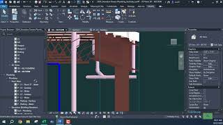 [ Part 20 ] Revit 2024 | Linked Models [ Hot water and Sanitary piping ] Beams | Coordinate Views