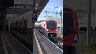 Class 756s on test with Transport for Wales: 756101+756104 at Bristol Parkway #railway