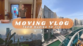 Moving from Dubai Marina to Jumeirah Village Circle | 9 Hours move! 😯