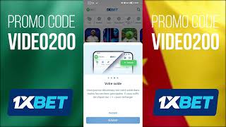 Enregistrez-vous en un clic avec le code promo VIDEO200 sur 1xbet Cameroun – BONUS🔥💰