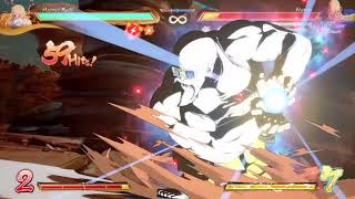 DBFZ S3 Master Roshi ki blast & fireball loop 99 hits solo TOD