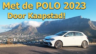 Drive through capetown naar bekende plekken met vw polo