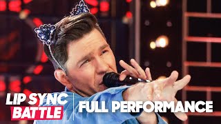 Andy Grammer Performs “Dangerous Woman” & “Pump Up The Jam” | Lip Sync Battle