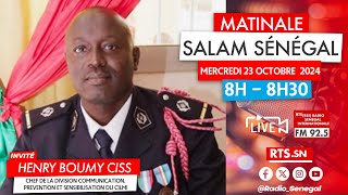 INVITE SALAM SENEGAL - Henry Boumy CISS, Chef de la division Communication CILMI