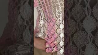 Vertical technique! 🤗 #easycrochet #easyblouse #easycrochet #easy #tutorial #blouse #woman