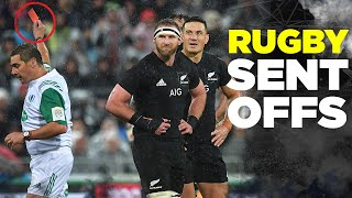 Most Deserving Rugby RED CARDS | BRUTAL HITS & TACKLES