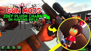 Spicy_Jam's Zoey Plush Charm on Hunting Rifle - Left 4 Dead 2 #l4d #coop #เอาชีวิตรอด #gaming #mods