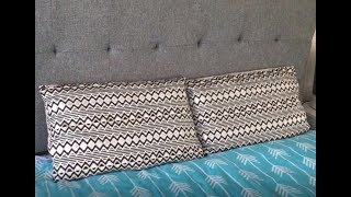 Zippered Pillow Case - Beginners Sewing Tutorial