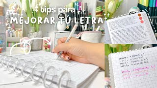 Mejora tu letra ✨ Tips para tener una letra bonita | Diary by Nina 🌷