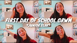 FIRST DAY of school GRWM 2021! (junior year)