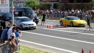 Audi S4 B6 4.2 Turbo V8 ProTurbo 600hp vs. Vette