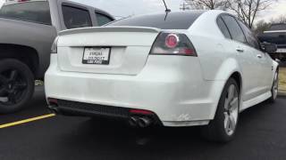 Pontiac G8 GT solo exhaust, pacesetter long tubes