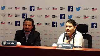 Erick Arellano asume responsabilidad