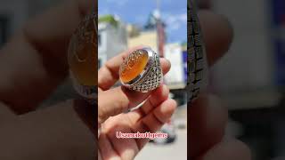 VVIP Special Handmade Top Quality Yamni Aqeeq Ring Order Now Whatsapp +923335858190 #usamabuttgems