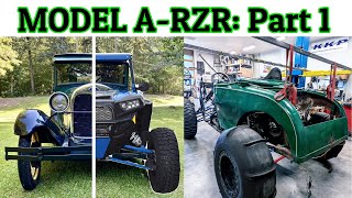 Part 1: Model A-RZR: Barn Rescue - Driving - Disassembly and Intro in 10 minutes!