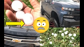 Texas Hailstorm Aftermath April 2021 - Random Storm