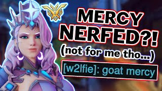 CARRYING IN T500 W/ NERFED MERCY?! - Overwatch 2