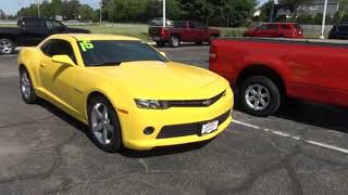 Used P25071 2G1FD1E34F9133066 2015 Chevrolet Camaro 1LT P25071