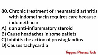 Pharmacist Exam Questions Paper MCQ - 19