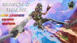 Apex Legends - Season 2: Battle Charge Official Cinematic Trailer | CRYPTO TEASER