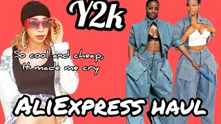 NIGERIAN YouTuber HAS THE BIGGEST STEAL😳😳: I GOT THE BEST DENIM SET OFF ALIEXPRESS