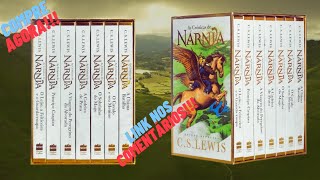 COMPRE AGORA!!! BOX As Crônicas de Nárnia   Edição de Luxo #amazon #livros