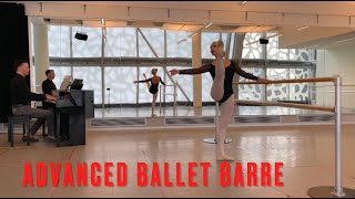 Ballet Class Advanced Barre: building strength and stamina.