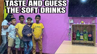 TASTE AND GUESS THE SOFT DRINKS | #challenge #games  #viral #funny