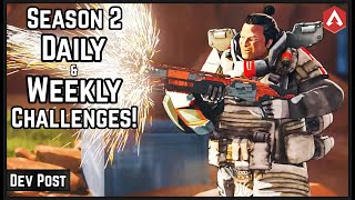 SEASON 2 DAILY & WEEKLY CHALLENGES EXPLAINED! Everything You Need To Know! Apex Legends