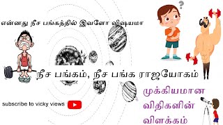 Grahangalin Neesa Bangam, Neesa Banga RajaYogam / கிரகங்களின் நீச பங்கமும் நீச பங்க ராஜயோகமும்.