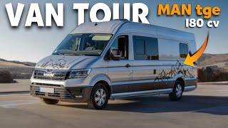 VAN TOUR MAN TGE 180 cv (L5 H2) - Una Camperización DIFERENTE