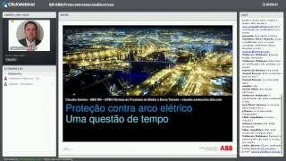 Webinar da ABB sobre "Proteção das instalações elétricas - Sistema de detecção de arcos voltaico