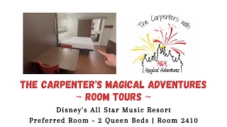 Disney’s All Star Music Resort | Preferred Room | Room 2410