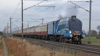 4464 "Bittern" at 90mph on The Capital Streak - 7th December 2013