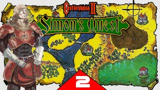 Let's Play Castlevania II: Simon's Quest | E2: Traveling Transylvania