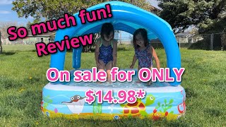 Bestway Inflatable Kiddie Pool with Canopy Review | Fun in the Sun!