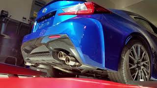 Borla catback exhaust Lexus RC F