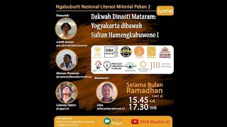 WEBINAR #11: DAKWAH DINASTI MATARAM - YOGYAKARTA DIBAWAH SULTAN HAMENGKUBUWONO I (STUDENT RIHLAH)