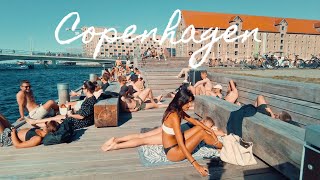 Copenhagen Streets & Beach Walk 4k Strandgade & Nyhavn Tourist Attractions 2022 🇩🇰