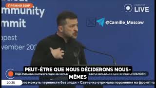 Zelensky “Les 300 milliards d’actifs russes gelés  Ils nous appartiennent maintenant !”