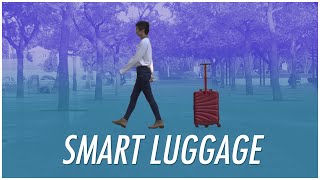 The ultimate gadget-packed luggage that follows you like a pet