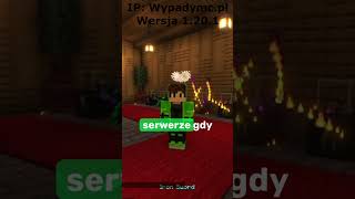 Jak zacząć grać na Wypadymc.pl #shorts #fypシ #minecraft #reklama #dc #shortvideo #short #funny #meme